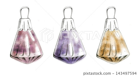 Bulb, bell or ribbed teardrop Christmas bauble ornaments, classic Victorian mercury glass vintage style. Pencil and shiny metallic watercolor hand drawn artwork. Invitation designs, scrapbook elements Bulb, bell or ribbed teardrop Christmas bauble ornaments, classic Victorian mercury glass vintage style. Pencil and shiny metallic watercolor hand drawn artwork. Invitation designs, scrapbook elements 143497594