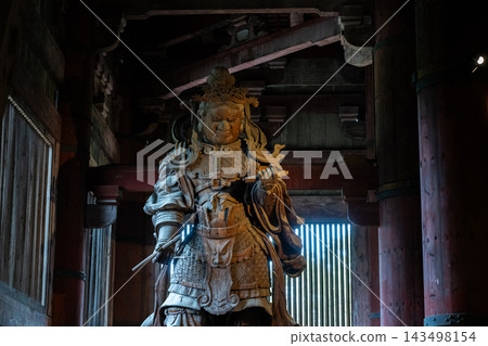 The Four Heavenly Kings who protect the Great Buddha Hall - Todai-ji Temple The Four Heavenly Kings who protect the Great Buddha Hall - Todai-ji Temple 143498154