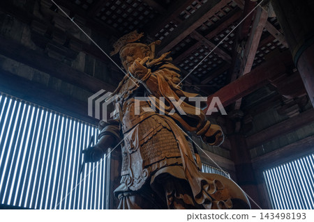 The Four Heavenly Kings who protect the Great Buddha Hall - Todai-ji Temple The Four Heavenly Kings who protect the Great Buddha Hall - Todai-ji Temple 143498193