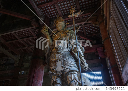 The Four Heavenly Kings who protect the Great Buddha Hall - Todai-ji Temple The Four Heavenly Kings who protect the Great Buddha Hall - Todai-ji Temple 143498221