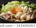 Chicken ball hot pot 143499263