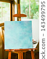 color of acrylic painted on canvas 143499795