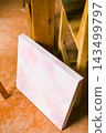 color of acrylic painted on canvas 143499797