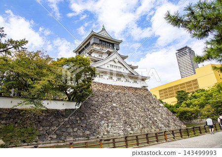 福岡縣北九州市小倉城景色 福岡縣北九州市小倉城景色 143499993