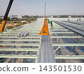 Metal Roof Sheet Installation 143501530
