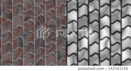 Cyan Glass Tile and Height Map Comparison Cyan Glass Tile and Height Map Comparison 143503136