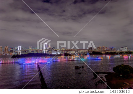Fountain show (Odaiba Seaside Park) Fountain show (Odaiba Seaside Park) 143503613