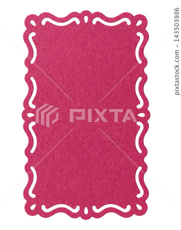 Abstract pink vintage deco paper element 143503986