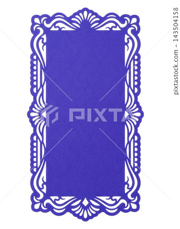Abstract vintage deco paper element Abstract vintage deco paper element 143504158