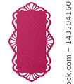 Textured vintage deco paper element 143504160