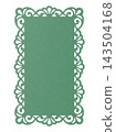 Green classic deco paper element design 143504168