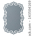 Grey classic deco paper element 143504169