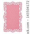 Elegant textured soft pink classic deco paper element 143504172