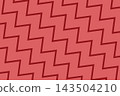 red zigzag pattern vector with diagonal chevron lines 143504210