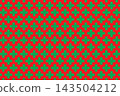 green plus or postive sign on red background vector pattern 143504212