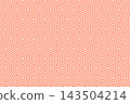 optical illusion concentric hexagons containing dot geometric pattern 143504214