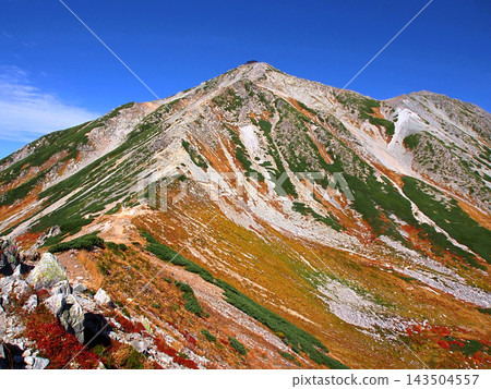 A mountain of mountain worship - Mount Tateyama, where a shrine stands at the summit. A mountain of mountain worship - Mount Tateyama, where a shrine stands at the summit. 143504557
