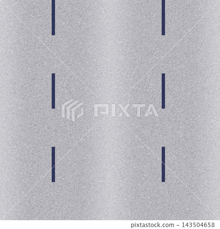Red Asphalt Road with Yellow Line Seamless Texture Red Asphalt Road with Yellow Line Seamless Texture 143504658