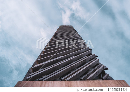 The Velka Destna Lookout Tower is in the Orlicke Mountains at 1,115 meters. The tower features a modern design and offers views from the highest peak in the region. 143505184