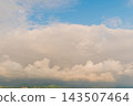 View of white clouds in the blue sky - cloudy day, daylight 143507464