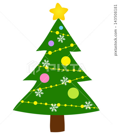 A cute and beautifully decorated Christmas tree A cute and beautifully decorated Christmas tree 143508181