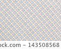 Colorful pattern with small squares and lines on a white background 143508568