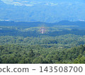 Summer scenery seen from the mountains in summer 143508700