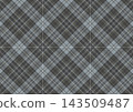 seamless plaid fabric loincloth with checkered pattern 143509487