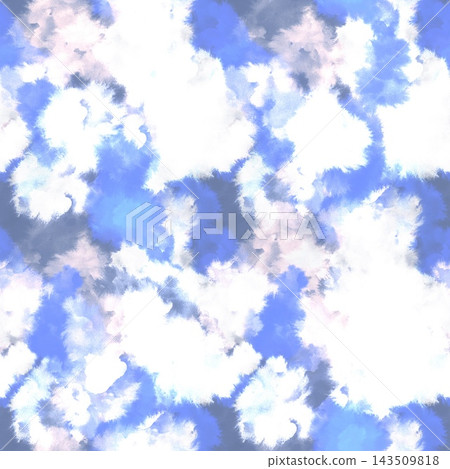 Hand-drawn Seamless Sky Blue Cloud Pattern for Cute Nursery Textile Wallpaper Print Hand-drawn Seamless Sky Blue Cloud Pattern for Cute Nursery Textile Wallpaper Print 143509818