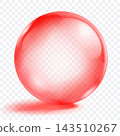 Red glowing sphere 143510267