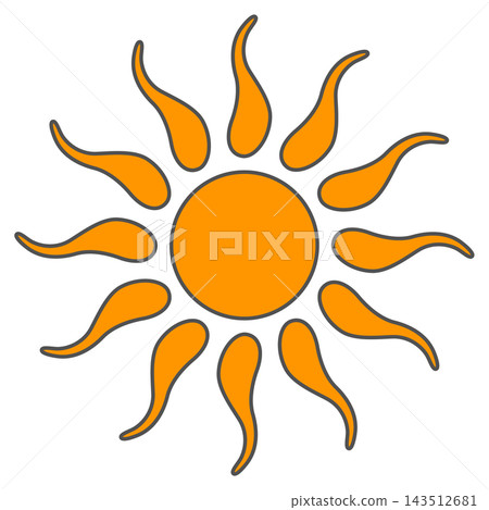 太陽圖示 太陽圖示 143512681