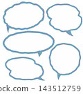 Checkered speech bubble illustration 143512759