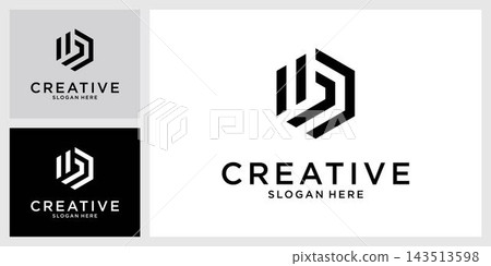 B or BB initial letter logo design vector B or BB initial letter logo design vector 143513598