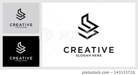 B or BB initial letter logo design vector B or BB initial letter logo design vector 143513728