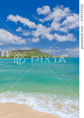 夏威夷 - 威基基小鎮風景與鑽石山景色 夏威夷 - 威基基小鎮風景與鑽石山景色 143514282