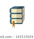 book icon design vector template 143515029