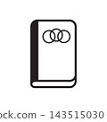 book icon design vector template 143515030