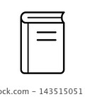 book icon design vector template 143515051