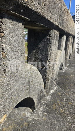 Concrete bridge architecture texture 143517991