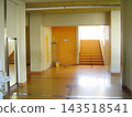 School corridors and yellow stairs School corridors and yellow stairs 143518541