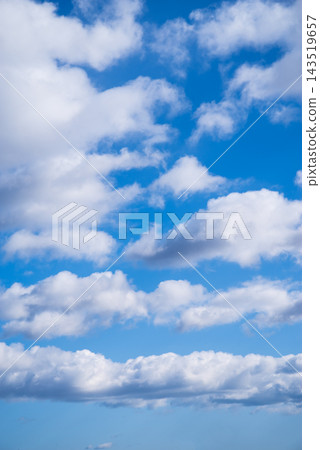Clouds floating in the blue sky Clouds floating in the blue sky 143519657