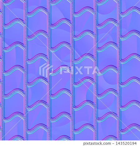 Geometric Vertical Wave Pattern Normal Map Geometric Vertical Wave Pattern Normal Map 143520194