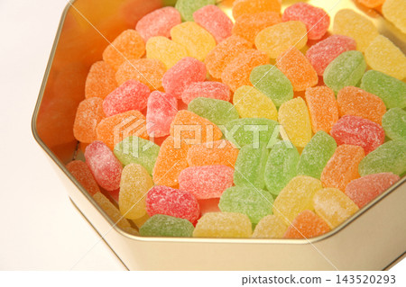 Food backgrounds Assorted Jelly candies Food backgrounds Assorted Jelly candies 143520293