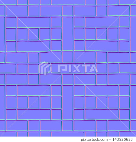 Linear Block Paving Masonry Normal Map Linear Block Paving Masonry Normal Map 143520653
