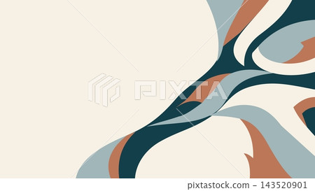 Retro abstract background vectors using curves and organic shapes Retro abstract background vectors using curves and organic shapes 143520901
