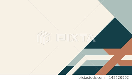Modern abstract background vector with geometric shapes placed in the corners. Modern abstract background vector with geometric shapes placed in the corners. 143520902