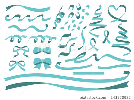 Assorted Ribbon Set (Light Blue) 143520922