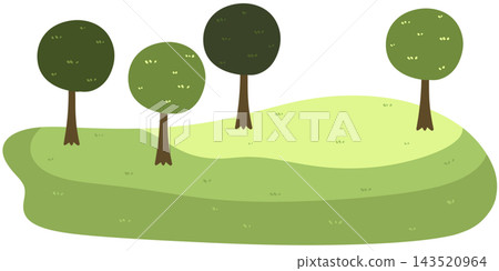 trees in park trees in park 143520964