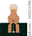 Pod Doll playing golf 143521798