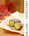 Golden-colored, deliciously baked sweet potatoes – an image of autumn flavors. 143521943